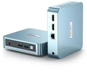 PELADN Mini PC, N5095,8GB DDR4/256GB SSD,Dual HD,Mini Desktop Computer,WiFi5 4K/60Hz Dual-Display USB3.2/BT4.2 Mini Computers for Home Business