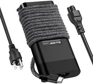 New Slim 90W 65W USB C HP Laptop Charger for HP Spectre X360,Envy,Elitebook,Chromebook,Elite x2,ProBook,Type C Power Cord AC Adapter USB C Laptop Charger