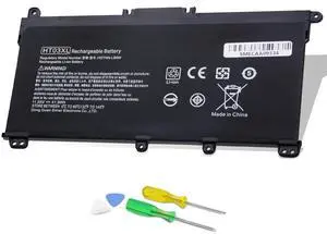 POANW HT03XL L11119-855 Laptop Battery Replacement for HP Pavilion 14-CE 14-CF 14-DF 15-CS 15-DA 15-DB 15-DW 17-by 17-CA Series 15-CS0053CL 15-DW0033NR 15-DA0014DX L11421-542 L11421-2C2 HT03041XL