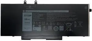 EPYOBW 4GVMP Laptop Battery 68Wh Compatible with Dell Latitude 5400 5410 5500 5510 3540 E5400 E5410 E5500 E5510 M3540 / Ins 7590 7591 7791 2-in-1 Series 1V1XF R8D7N RF7WM 9JRYT X77XY C5GV2