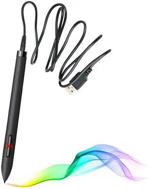 Stylus Pen, PEN80D Portable Graphics Tablet Pen 8192 Digital Tablet Stylus Programmable for New 1060PLUS 420 H420 K58 H58L 680S 680TF H610PRO W58 DWH69 WH1409