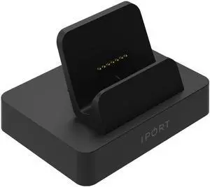 IPORT 72307 Connect Dock | Fast 27W PD Charging for iPad with Drop-in Cable-Free Docking | Dedicated Charging Station for Office, Hospitality & Retail | Compact & Clutter-Free Design