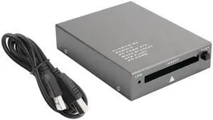 PC Card ReaderUSB2.0 Interface PCMCIA Card Reader68PIN ATA Flash PCMCIA PC Card to USB 2.0 Industrial Grade Card ReaderPlug and PlayCompatible with Multiple Systems