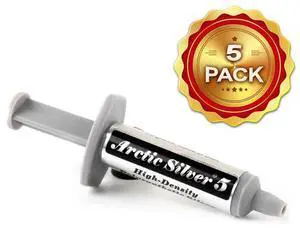 Arctic Silver 5 Thermal Compound 3.5 Gram (Pack of 5) AS5-3.5G X5