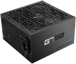 SAMA G750 750W Full Modular Power Supply  80 Plus Gold Certified | ATX 3.1 & PCIe 5.1 Ready | 12V-2x6 GPU Power, Fanless ECO Mode, Fully Modular, Japanese Capacitors  Compact PSU  Black