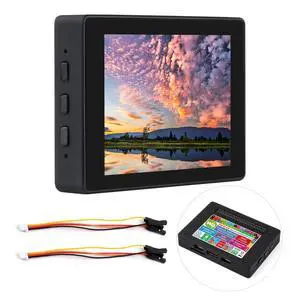 Waveshare ESP32-S3 2.41inch AMOLED Touch Display Development Board, 600×450, 32-bit LX7 Dual-core Processor, Onboard Accelerometer and Gyroscope Sensor, ESP32 with Display, with Case