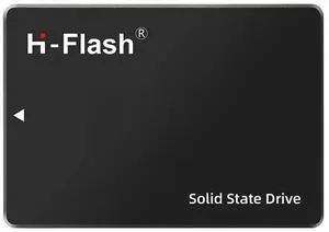 H-Flash 512GB SSD for Laptop Hard Drive, 2.5 Inch SATA III Internal Solid State Drive, Up to 550MB/s for PC and Desktop, 3D TLC NAND.
