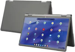 mCover Hard Case Compatible ONLY for 2023~2024 14" HP Chromebook x360 14C-CD0000 Series Laptop Computers (NOT Fitting Any Other HP Chromebook & Windows laptops) - Black