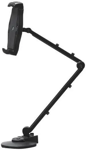 Siig CE-MT1Y12-S1 Full Motion Easy, Adjust Universal, Desk Mount for 7",12" Tablet, Black