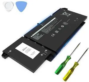 7FMXV 63Wh Laptop Battery Replacement for Dell Latitude 7420 5320 7320 7520 Latitude 7320 2-in-1, 5320 2-in-1, 7420 2-in-1 Series, TN2GY 4M1JN MHR4G 9JM71 CN-0727CG CN-0TN2GY 0727CG 1PP63 727CG OTN2GY