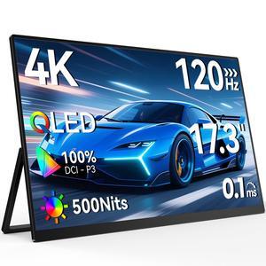 Monitor Portatile UPERFECT 4K 16'' | 1200 Nit 3840x2400 UHD | 1MS FreeSync | USB-C HDMI VESA | Per Laptop, PC, Console