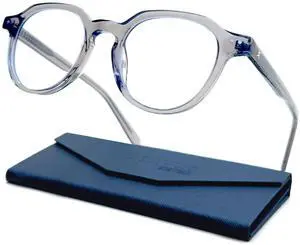 Xenvue Blue Light Blocking Glasses for Men  Premium + Stylish Computer and Screen Eyewear, Reduce Eye Strain