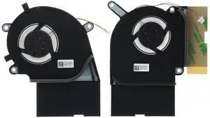 TRADOCK CPU & GPU Cooling Fan for Laptop, 12V, 1W, 5131RPM, 4.1dB, 4-Pin, Forced Air, Computer Internal CPU Fans