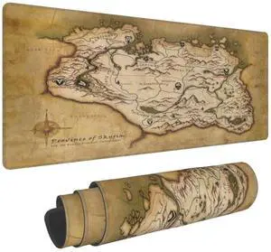 Generic Mouse Pad Non-Slip Rubber Base Mouse Pad Waterproof Desk Writing Mat for Office Home 12x31.5in, Black5