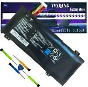VVXQING GK5CN-00-13-3S1P-0 Battery Replacement for Medion for GETAC TONGFANG Schenker XMG Neo 17 Getac GK5CN5ZErazerX6805 GK7CN6S Series 11.4V 46.74Wh for GETAC TONGFANG GK7CN6S