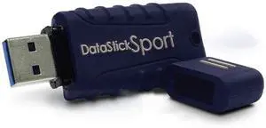 Centon Electronics MP Essentials DataStick Sport USB 3.0 Flash Drive, Waterproof USB Drive, Shock-Resistant Silicon Case, Versatile USB Stick, 8 GB Storage Capacity, Navy Blue, Pack of 5