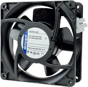 for ebmpapst 4600N-466 Axial Fan,115V 20W 106CFM Industrial Cooling Fan All-Metal Heat-Resistant Cooling Fan 4600N-466 for ebmpapst 4600N-466 Axial Fan,115V 20W 106CFM Industrial Cooling Fan All-Metal Heat-Resistant Cooling Fan 4600N-466
