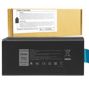65Wh 4XKN5 CJ2K1 X8VWF DKNKD Battery Replacement for Dell Latitude 14 Rugged 5404 5414 E5404 Extreme 7404 7414 E7404, P45G P46G P46G001 P46G002 5XT3V 05XT3V VCWGN 0VCHGN 09FN4 XRJDF XN4KN YGV51