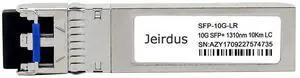 Jeirdus for Cisco SFP-10G-LR, 10G SFP LR SFP+ Transceiver Module, 10GBase-LR (SMF, 1310nm, 10KM, LC, DDM)