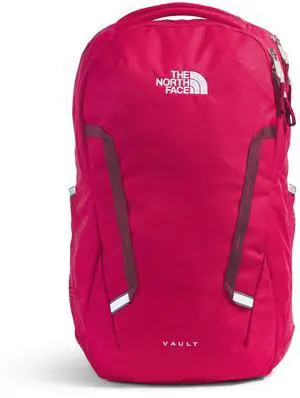 THE NORTH FACE Women's Vault Everyday Laptop Backpack | Commuter Travel Bag with Water-Repellent Finish, Spacious Main Compartment, Lali Guran/Rhododendron, One Size