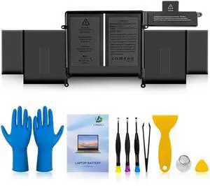 LINGCI A1502 A1582 A1493 Battery Replacement for MacBook Pro 13 inch Retina A1502 (Mid 2014 Early 2015 Late 2013) (11.42V 74.9Wh 6559mAh)