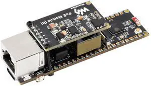 ESP32-S3 Ethernet Development Board, Support Wi-Fi & Bluetooth,10/100Mbps RJ45 ETH Port Ethernet Communication, 240MHz Dual Core Processor, Onboard Type-C Port and TF Card Slot, with PoE Module