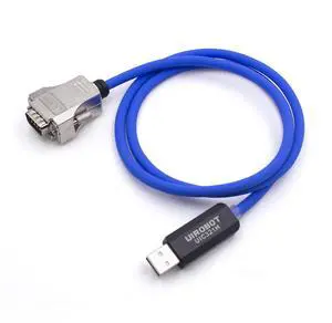 Universal USB to RS232 Serial Converter Adapter, Industrial Grade 3000V Fully Isolated, Silicon Labs CP2102N Chipset, Rugged Metal Housing, Ultra-Flexible Cable (UIC321H)