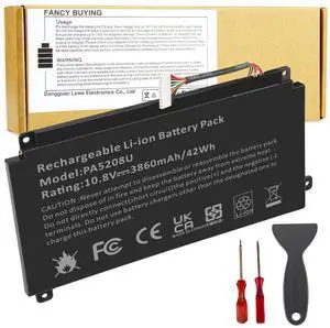 PA5208U-1BRS L55W-C5259 Battery for Toshiba Chromebook 2 CB30 CB35 CB35-B3330 CB35-B3340 CB35-C3300 CB35-C3350 Satellite E45W E45W-C4200X E45W-C4200 P55W P55W-C5204 P55W-C5208 P55W-C5314 P55W-C5200X