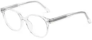 ANRRI Blue Light Blocking Glasses,Blue Light Filter Computer Glasses Women Men Clear Eyewear