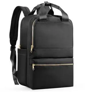 suratio Black Small Travel Backpack For Women Carry On Backpack For Traveling On Airplane Laptop Work Teacher Backpacks For Men Personal Item Travel Bag