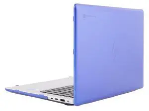 mCover Case ONLY Compatible for 2022 2023 2024 14-inch HP Elite c640 G3 Chromebook Enterprise Laptop Computers (NOT Fitting Any Other HP Models) - Blue