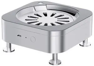 Desktop Stand Mount for New Mac mini M4 and M4 Pro Aluminum Desktop Stand Mount Improved Cooling Easy Power Button