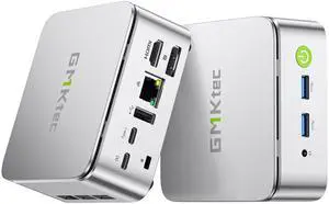 GMKtec G10 Mini PC Ryzen 5 3500U (Beats N150/N97), 16GB RAM 512 SSD, 2.5GbE LAN Desktop Computer Office Home Business HTPC Proxmox, Triple 4K Display, HDMI 2.1, WiFi, BT, USB-C, DP