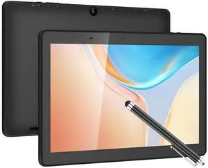 YYSWIE 10.1 Inch Android 14 Tablet with Stylus Pen, 6GB RAM, 32GB+128GB Expandable Storage, Quad-Core, 5000mAh, IPS HD,Dual Camera, Bluetooth, WiFi, Google Certified