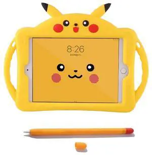 Wiocv Compatible with iPad 9th/8th/7th Generation Case, iPad 10.2 Case 2021/2020/2019,with Kickstand Shock-Absorption Cute Cartoon case