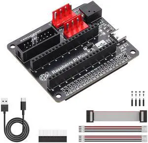 WatangTech RGB Matrix Adapter Board for Raspberry Pi/Pico | HUB75 LED Panel Connector | Dual Power Input (Type-C/DC-044) | 5V/8A Max