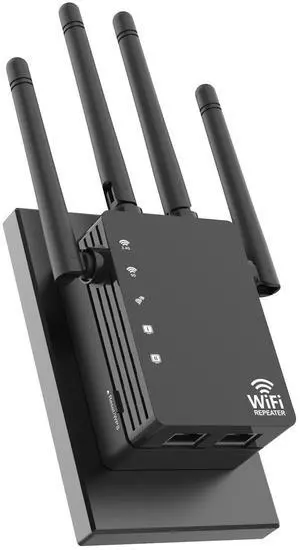 Dual Band 5GHz/2.4GHz WiFi Extender, WiFi Booster, WiFi Extender Signal Booster, Covers 12880 Sq.ft, Supports 105 Devices, Wireless Signal Booster for Home