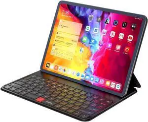 KSBC MOKIBO Fusion Keyboard, iPad Pro 12.9" Case, Wireless Touchpad Keyboard with Built-in Trackpad, Bluetooth KSBC MOKIBO Fusion Keyboard, iPad Pro 12.9" Case, Wireless Touchpad Keyboard with Built-in Trackpad, Bluetooth