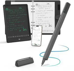 NEWYES SyncPen 4 Smart Pen with Digital Notebook Digital Pen Sync Pen Erasable Gel Pen Bluetooth Wireless OCR for Students, Designer, Creatives, Business Man, Record Notes (with Notepad)