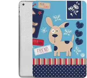 DuraSafe Cases for iPad Air 4th Air 5th Air 6th Gen [ Air 4 / Air 5 Air 6 / Air 11] A2588 A2316 MM6R3LL/A MM6T3LL/A MYHX2LL/A Printed Adjustable Stand Case TPU Heat Dissipation Back - Puppy Friend