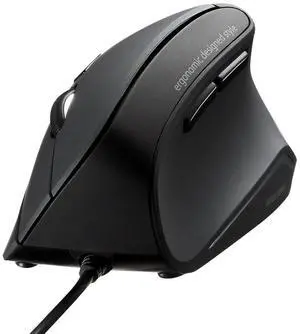 SANWA Wired Ergonomic Mouse, Silent Click, Vertical Computer Mice, 3 Programmable Buttons, Optical Ergo Mouse, Reduce Wrist Strain, 1000/1600 DPI, Compatible wtih Mac, Windows, Laptop, PC SANWA Wired Ergonomic Mouse, Silent Click, Vertical Computer Mice, 3 Programmable Buttons, Optical Ergo Mouse, Reduce Wrist Strain, 1000/1600 DPI, Compatible wtih Mac, Windows, Laptop, PC