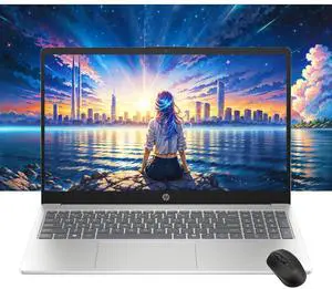 HP-15.6inch HD Touchscreen Laptop-Windows11 Laptop-School - Quad-core 2025 AMD Ryzen 3 7320U Processor - Long Battery Life - Ultralight Laptop for Student-(8GB RAM |256GB PCIE SSD)