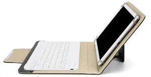 Tablet Bluetooth Keyboard & Case, PU Protective Cover + Bluetooth Keyboard, Universal for All 9.7 inch-10.1 inch Tablets, for iOS 2.3.5.6/for iOS 2017/for iOS 2018/for iOS air