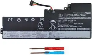 TOPKAIYUEN 01AV421 Replacement T470 T480 Internal Laptop Battery for ThinkPad T470 T480 A475 A485 TP25 Series, for Computer 01AV419 01AV489 01AV420 SB10K97577 SB10K97576 SB10K97578 Batteries.