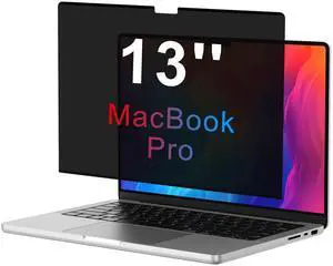 OMOTON Magnetic Privacy Screen for MacBook Pro 13 Inch (2016-2022, M1, M2), Anti-Spy Filter, Matte Anti Glare Blue Light Protector, Easy Install & Remove