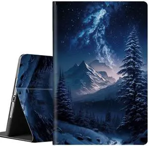 RYUITHDJP for Amazon Fire HD 10 Tablet Case HD 10 Plus 11th Gen with Forest Design for Amazon Fire HD 10 Tablet Case Auto Wake Sleep Leather Cover