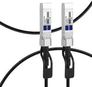 FLYPROFiber- 1M 10G SFP+ DAC Cable, Twinax Passive, Compatible with Cisco SFP-H10GB-CU1M, Ubiquiti, Netgear, Mikrotik, Supermicro | Length Options: 0.5m-7m, 2pack