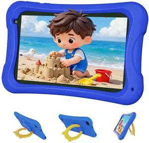 DigiLand Kids Tablet, 7 inch Android Tablets for Kids, Toddler Tablet with Case Included, 4 RAM + 32ROM, Parental Control, 3000mAh Battery, Dual Camera, GMS, BT 5.0 & WiFi (Blue) DigiLand Kids Tablet, 7 inch Android Tablets for Kids, Toddler Tablet with Case Included, 4 RAM + 32ROM, Parental Control, 3000mAh Battery, Dual Camera, GMS, BT 5.0 & WiFi (Blue)