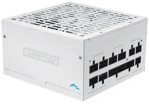 SAMA G850 850W Full Modular Power Supply  80 Plus Gold Certified | ATX 3.1 & PCIe 5.1 Ready | 12V-2x6 GPU Power, Fanless ECO Mode, Fully Modular, Japanese Capacitors  Compact PSU  White