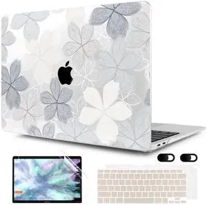 MEEgoodo for MacBook Air 13 inch Case 2021 2020 2019 2018 Released A2337 M1 A2179 A1932 with Touch ID, Plastic Hard Shell & Keyboard Cover Compatible with MacBook Air 13.3, Multicolored Roses MEEgoodo for MacBook Air 13 inch Case 2021 2020 2019 2018 Released A2337 M1 A2179 A1932 with Touch ID, Plastic Hard Shell & Keyboard Cover Compatible with MacBook Air 13.3, Multicolored Roses
